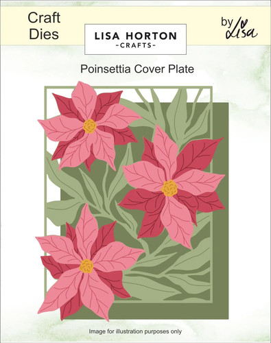 Poinsettia cover plate - poinsettia,