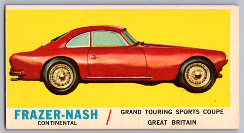 1961 topps sports cars 54 - 1961,