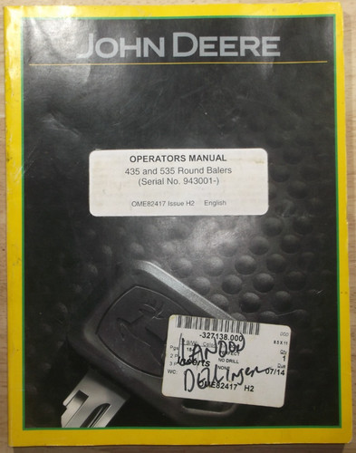 John deere 435 535 round - deere,