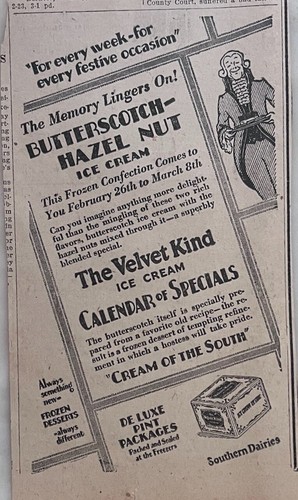 1929 newspaper for southern - 1929,