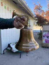 Antique Brass Ship Bell