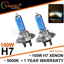 H7 100W HID WHITE XENON
