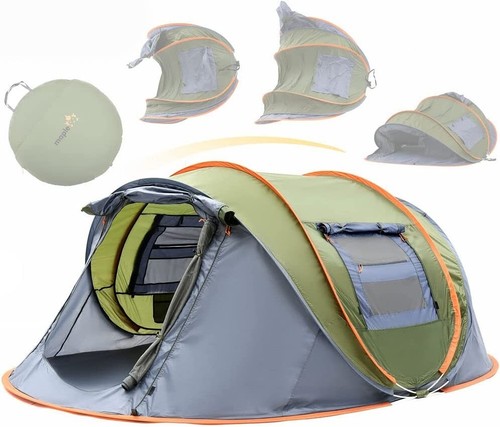 Camping tent person - camping, easy