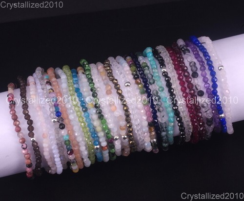 Natural faceted round - natural,