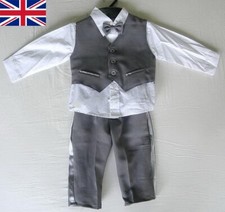 BABY BOY OUTFIT SUIT Dark Grey