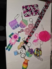 Minnie  Mickey Mouse Sensory Lanyard Autism Adhd Anxiety Learning Difficulties