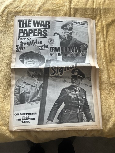 Ww2 rommel war paper - ww2,