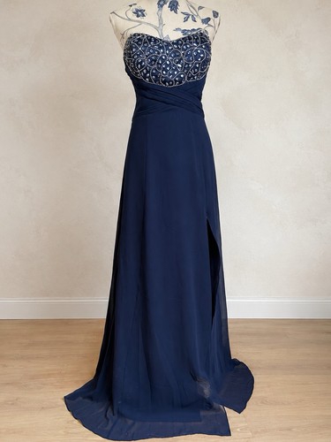 Lipsy vip navy blue beaded - lipsy,