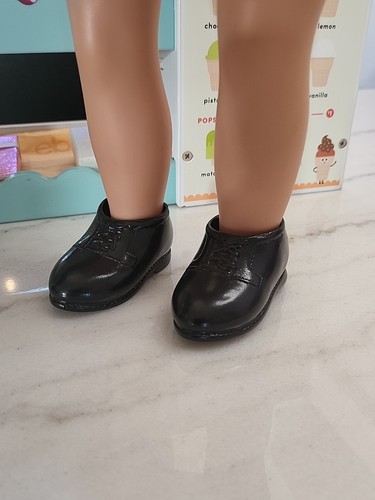 Doll shoes school - shoes,