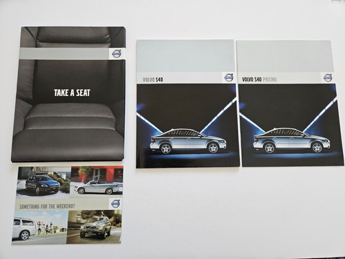 Volvo s40 sales brochure - sales, pack