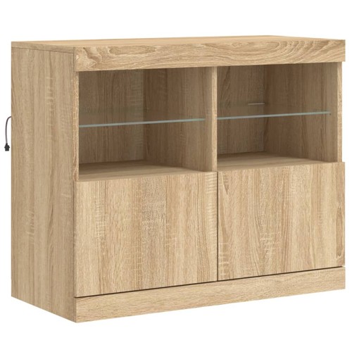 Sideboard with led lights - with,
