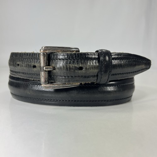 Fossil worn black - black, leather