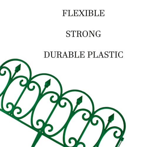 Green white garden - garden, border