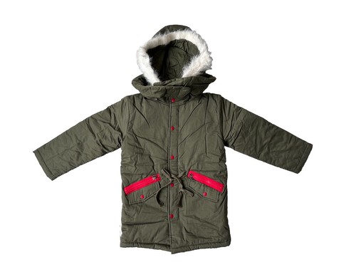 Kids khaki green and - and, red
