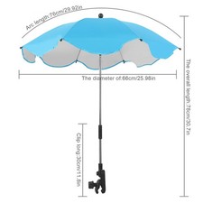 Chair Umbrella With Clamp