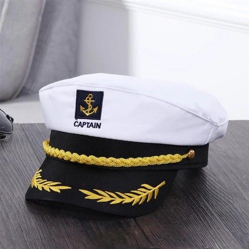 Adult yacht captain hat - adult,