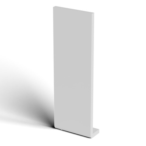 300mm white fascia - fascia, capping