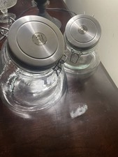 Set Of 2 AMICI Handmade Glass