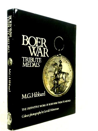 Boer war tribute - medals, g