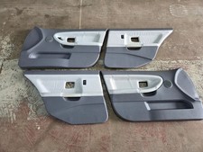 BMW E36  tourer touring grey leather front and rear  door cards 673a