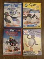 Pingu DVD bundle 4 DVD's.