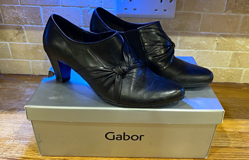 Gabor agnes black leather knot - gabor,