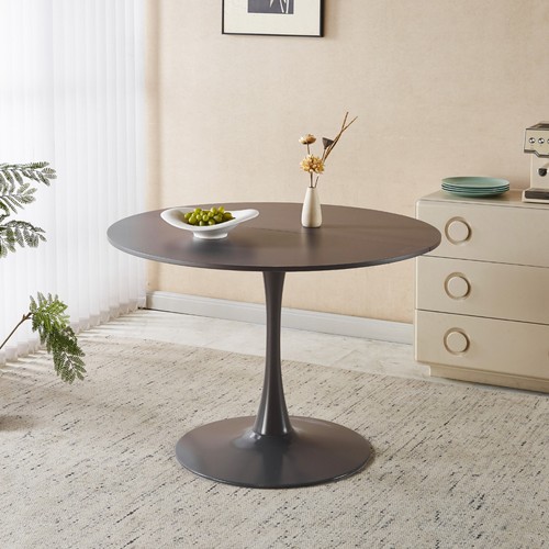 Grey tulip dining table - 42.1",