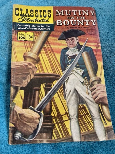 Classics illustrated mutiny - illustrated, on