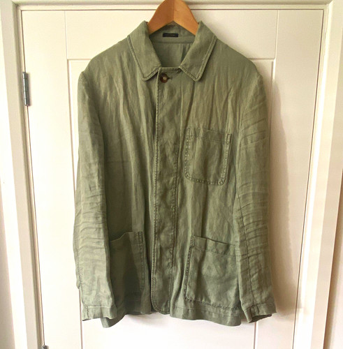 Massimo dutti linen green - massimo,