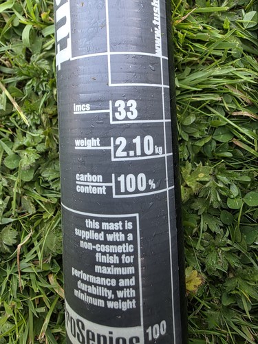Tushingham 100 carbon mast - carbon,