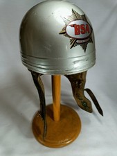 Cromwell vintage Bsa Gold Star Classic IMOTT Motorcycle Helmet Pudding Basin