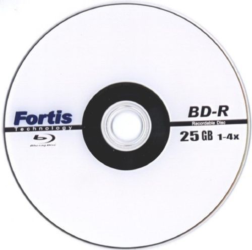Fortis blu ray dvd blank - blank, discs