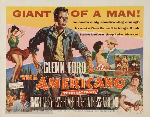 The americano 1955 dvd - the,