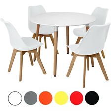 Circular dining table set four - circular,