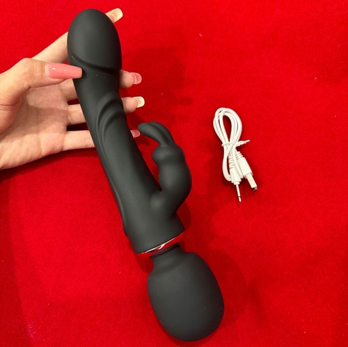 Rabbit wand vibrator - rabbit, toy