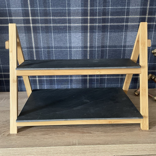 Tier bamboo slate cake - tier,