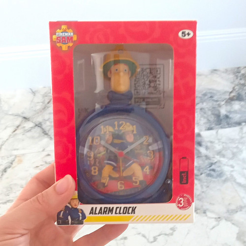 Fireman sam alarm clock - fireman,