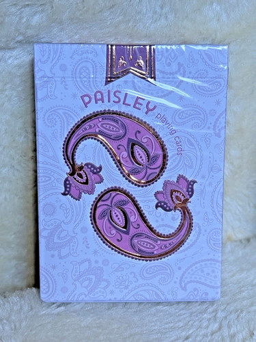 Paisley playing cards ton - paisley,