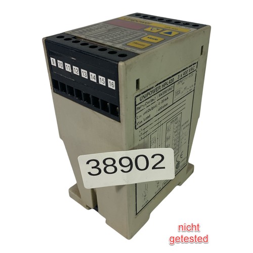 Unipower hpl420 power control - unipower,