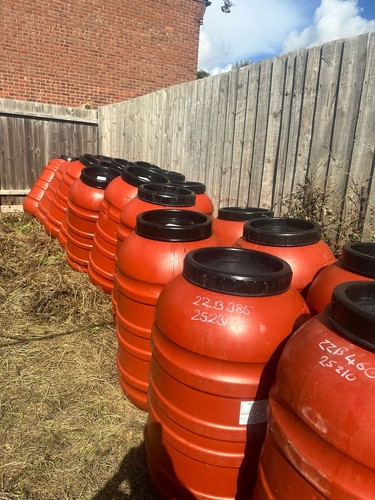 Storage barrel open top - barrel,