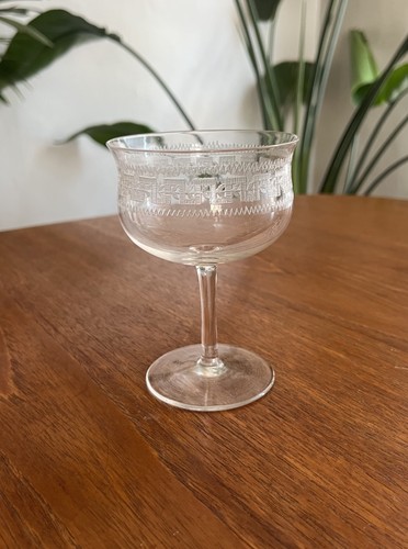 Etched vintage 1930s - etched,