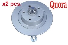 X2 PCS REAR BRAKE DISC SET