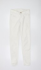 Zara Women White Skinny Jeans