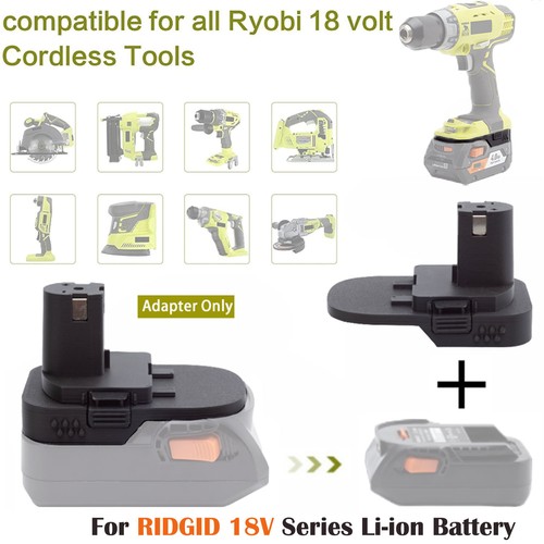 Adapter for ridgid 18v - for, li-ion