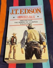 J.T.Edson Omnibus Volume 4 Paperback Book Published by Corgi Books in 1990