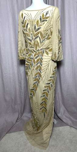 Aidan mattox gown gold - aidan,
