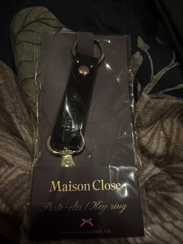 Maison close keyring black - keyring, new