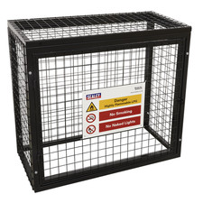 Sealey GCSC319 Gas Cylinder Safety Cage - 3 x 19kg