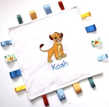Lion King Taggy Blanket