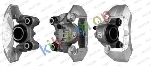 Left disc brake caliper - left, front